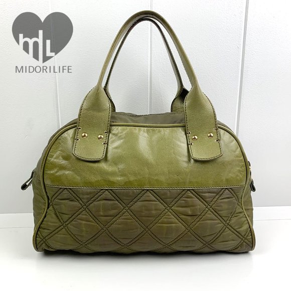 MARC JACOBS Kristin Quilted Bowler Bag - Picture 3 of 12